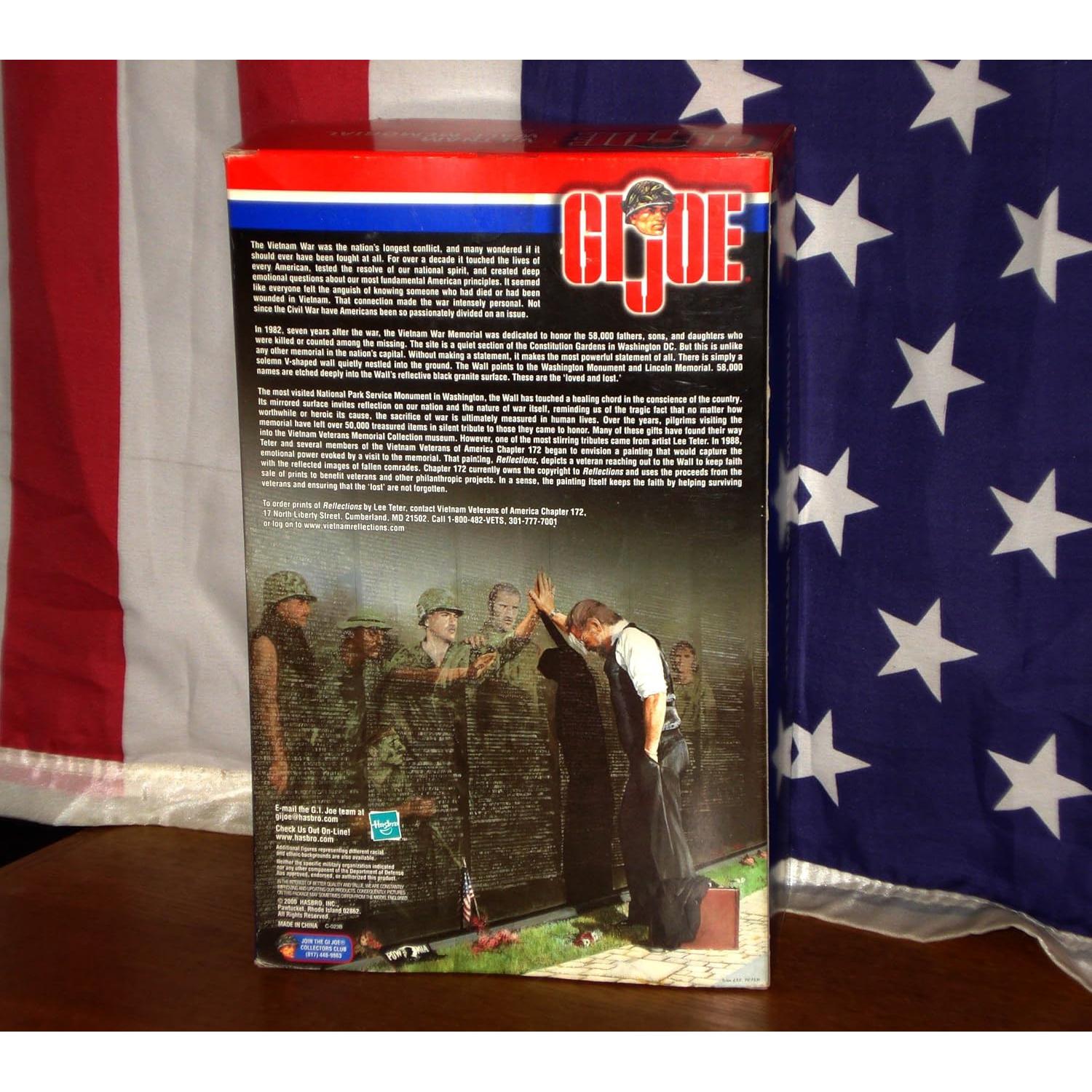 Memorial de la Pared de Vietnam GI Joe Hasbro 33 cm