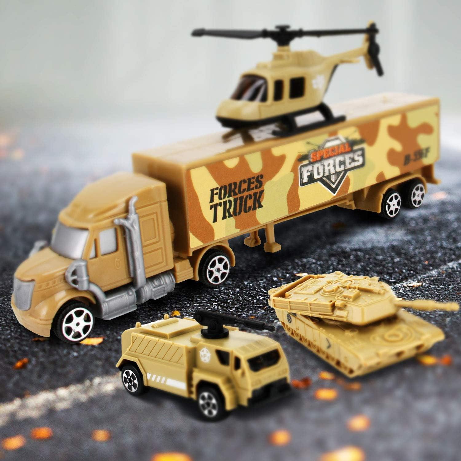 Juego de Vehículos Militares 12 Piezas Liberty Imports