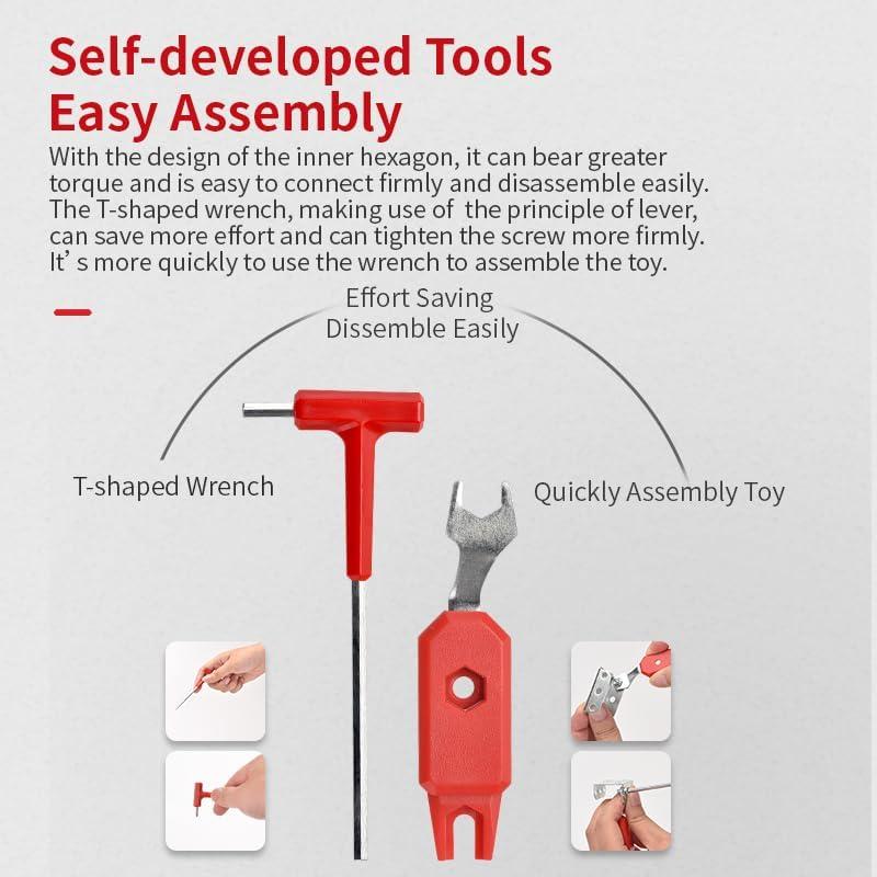 Set de Constructor Militar 166PCS Ferthor Fun - Juguetes STEM