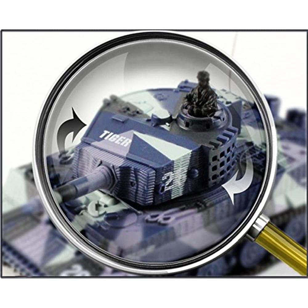 Tanque RC Cheerwing 1:72 Panzer Tigre I con Sonido y Torreta