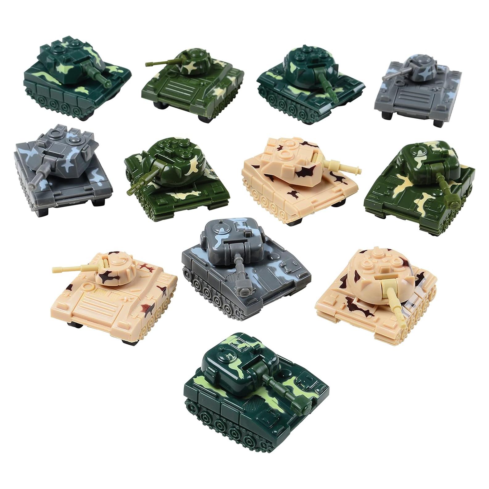 Tanques de Retroceso Kid Fun - Juguetes de Ejército para Niños