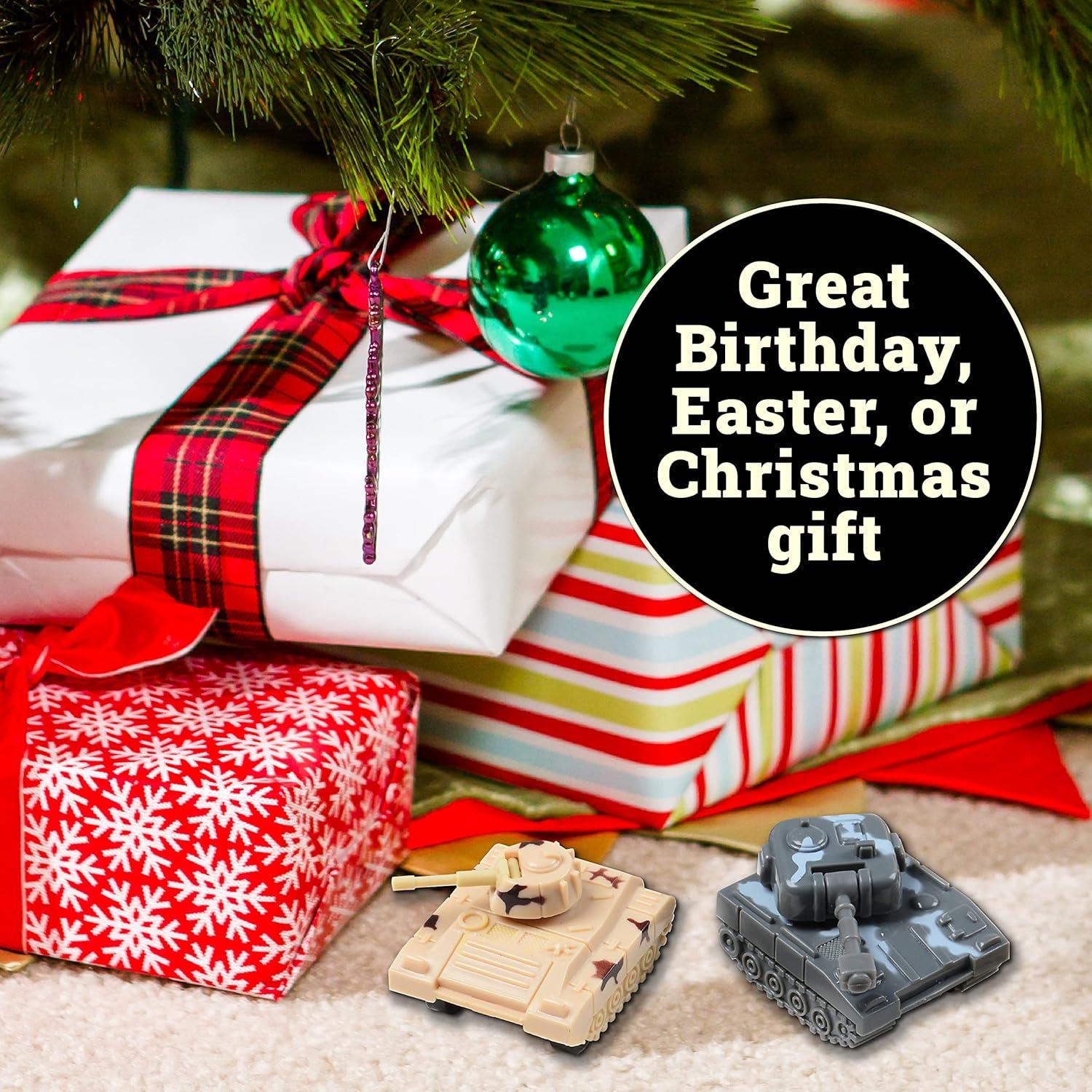 Tanques de Retroceso Kid Fun - Juguetes de Ejército para Niños