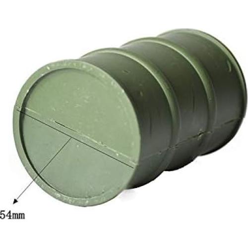 Barril de Combustible Huwaimi para Coche RC 1/10 - 3 Piezas Verdes
