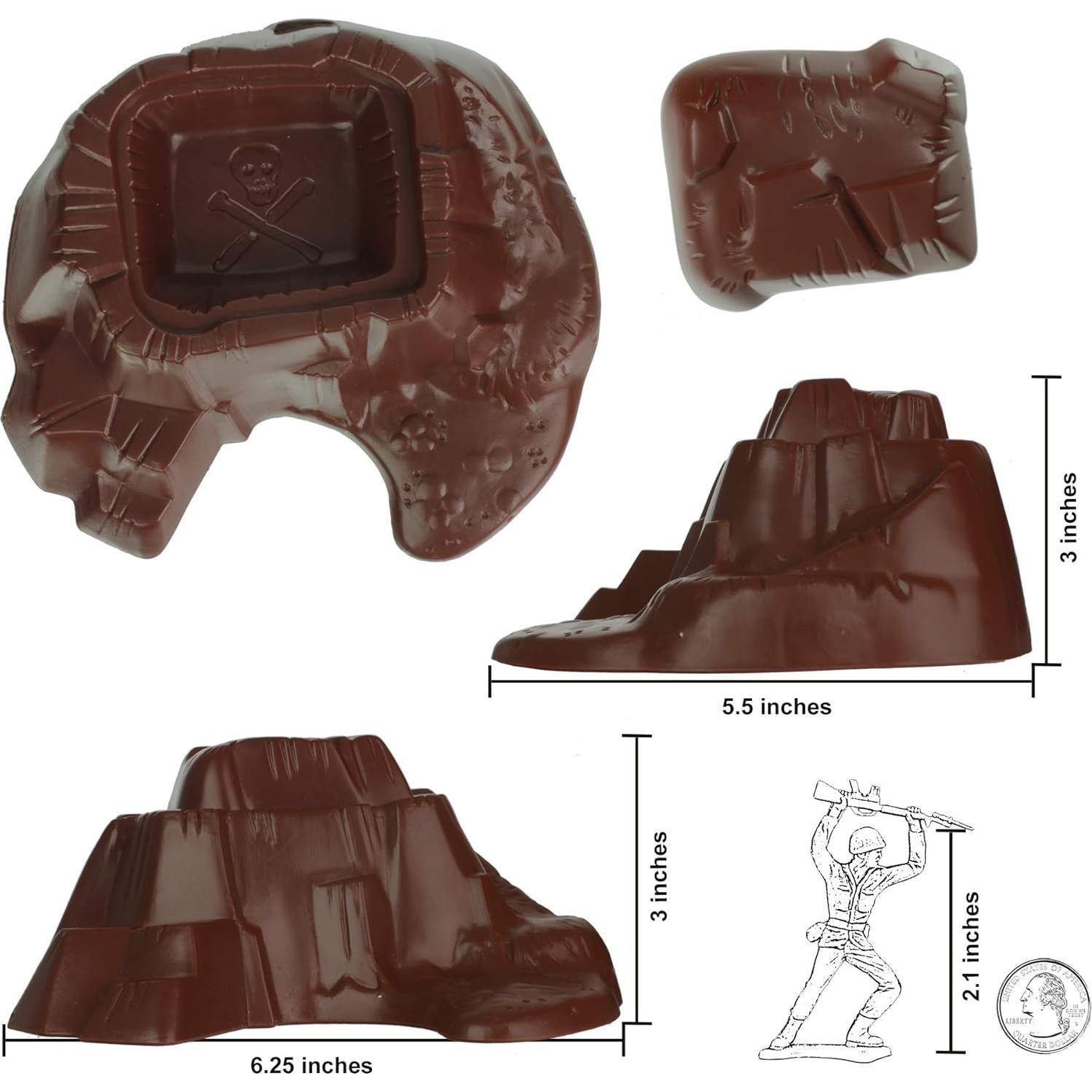 Conjunto de Terreno de Batalla Tim Mee - Montaña, Isla, Muelle, Bote