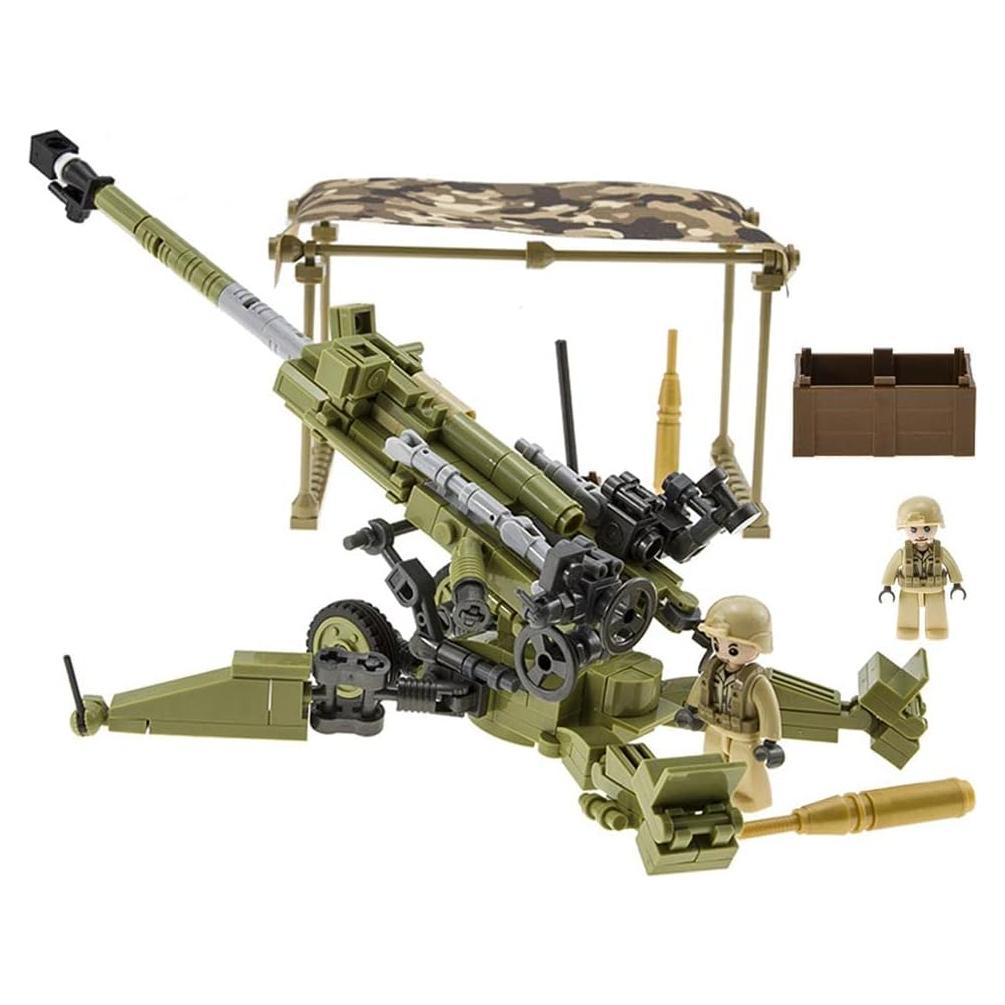 Bloque de Construcción Tanque Militar DOUBLEEAGLE 258 Piezas