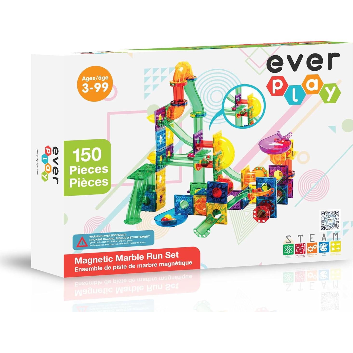 Carreras de Canicas Everplay 150 Piezas Juego Educativo