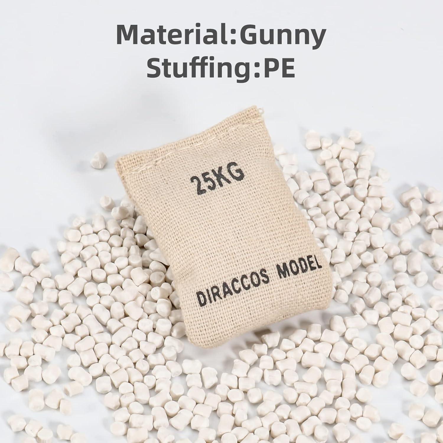 Juego de 6 Sacos de Arena Militares 1:16 DIRACCOS para Modelos RC