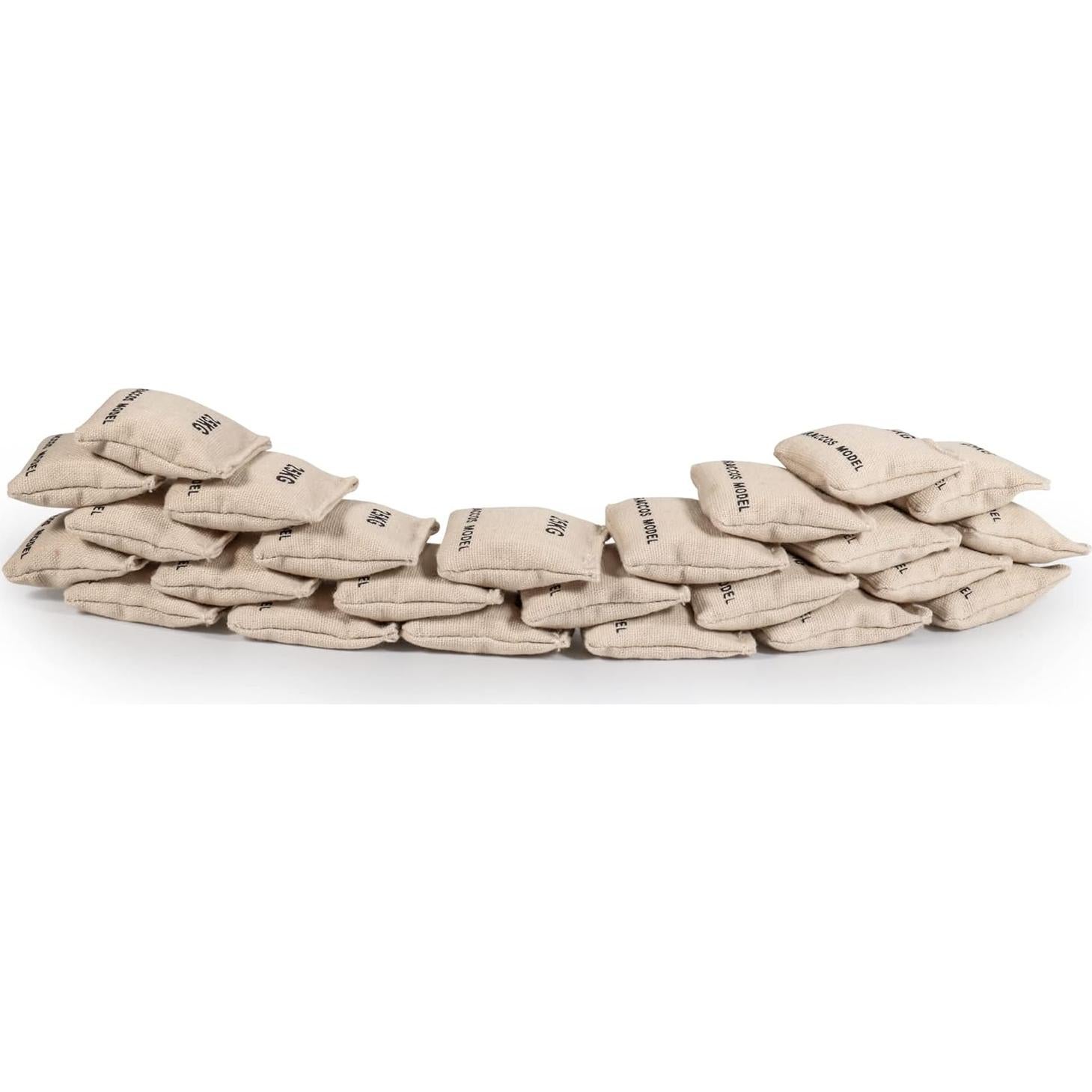 Juego de 6 Sacos de Arena Militares 1:16 DIRACCOS para Modelos RC