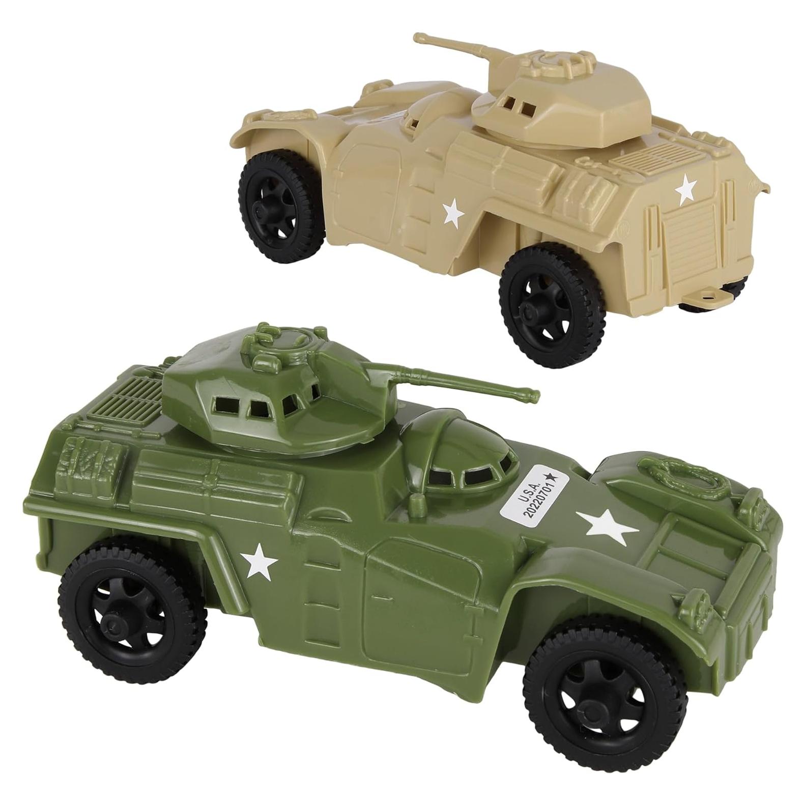 Vehículos Blindados TimMee Toy 1:32 Verde OD y Tan