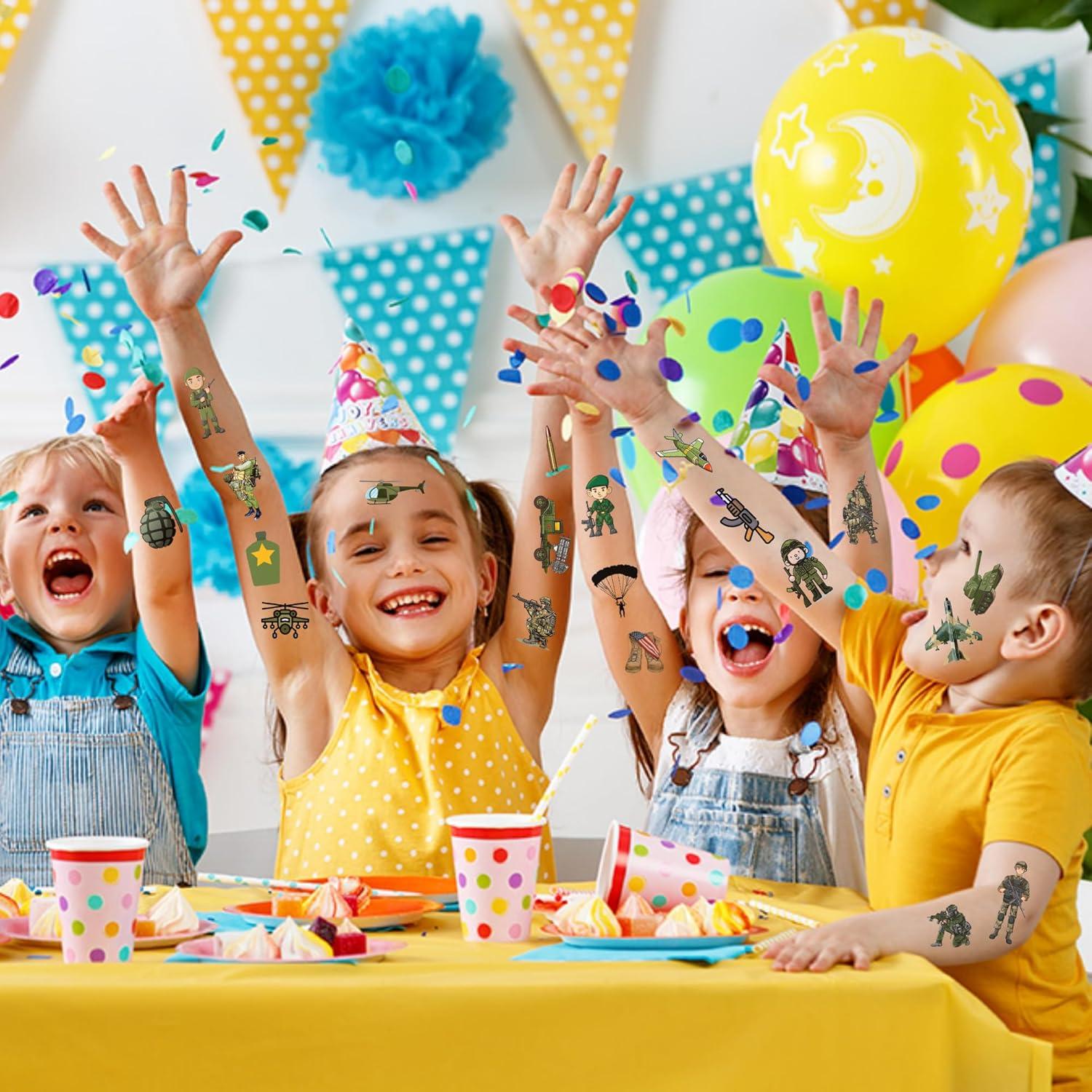 Tatuajes Temporales Militares Vnxcrafties - Decoración Fiesta