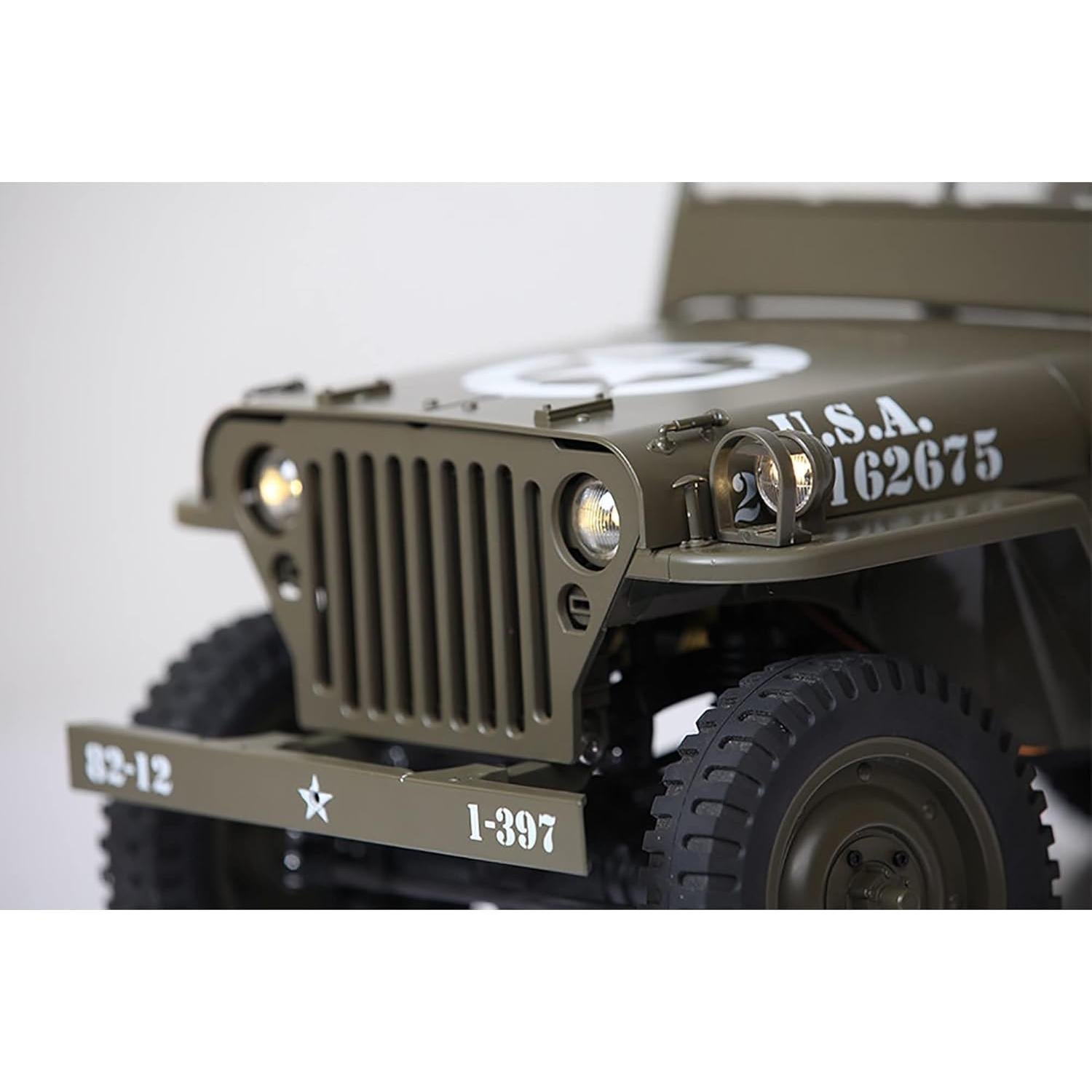 Jeep RC Militar RocHobby MB Scaler 1/6 4WD 3.13 kg