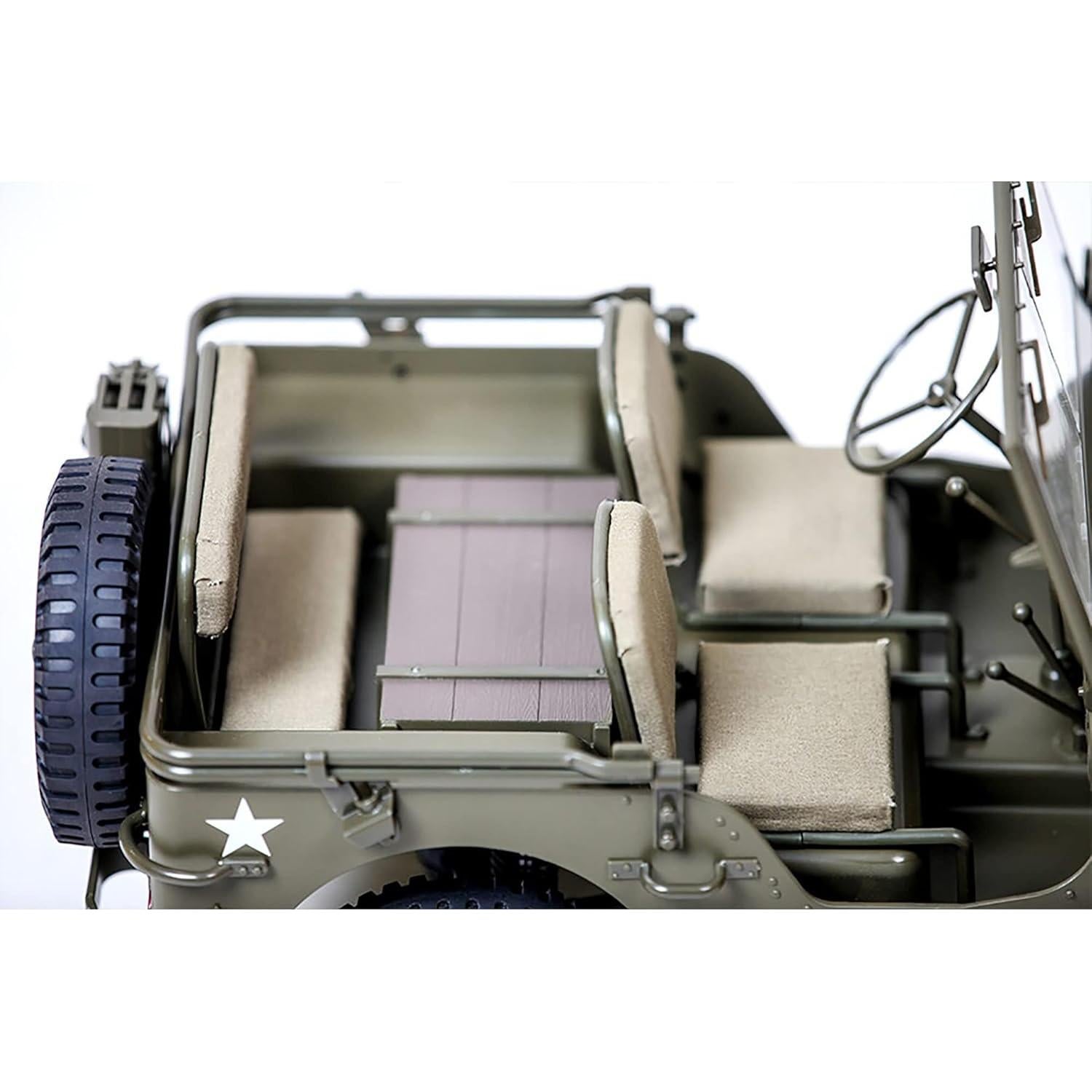 Jeep RC Militar RocHobby MB Scaler 1/6 4WD 3.13 kg
