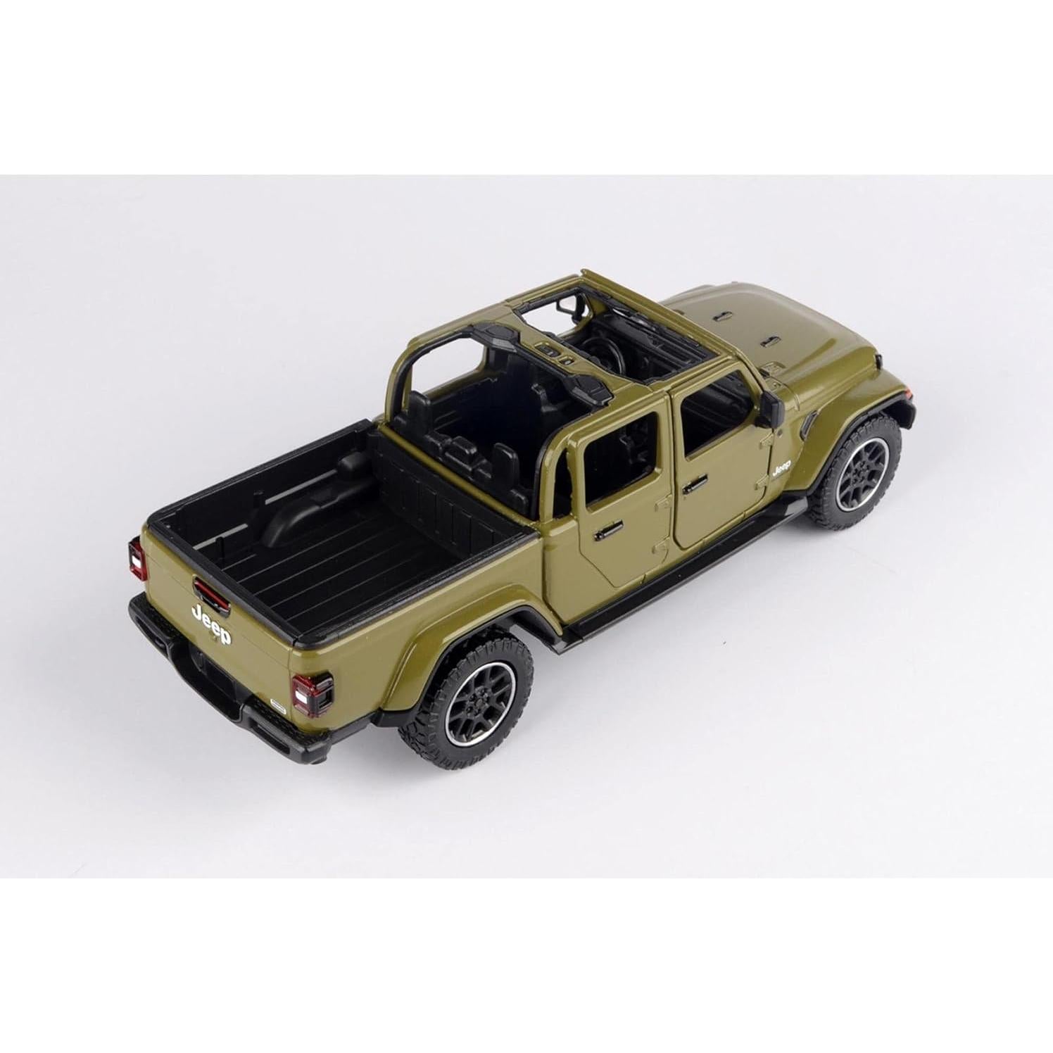 Coche Diecast Motormax Gladiador Overland 1:24 Verde Mate