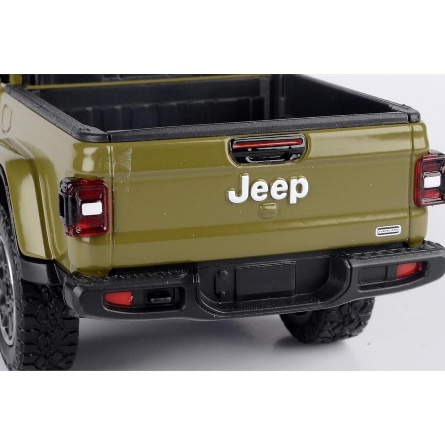 Coche Diecast Motormax Gladiador Overland 1:24 Verde Mate