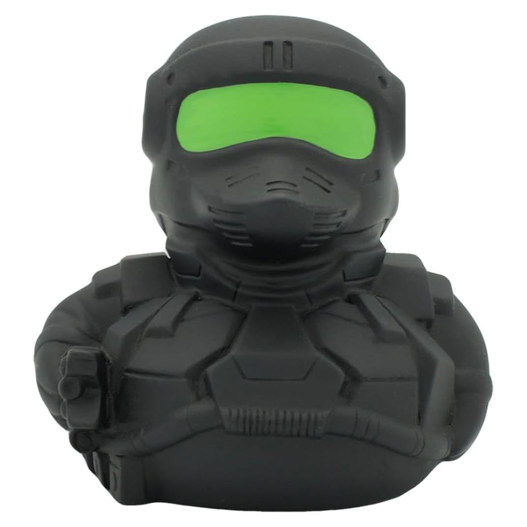 Juguete de baño pato de goma soldado cibernético 7.62 cm