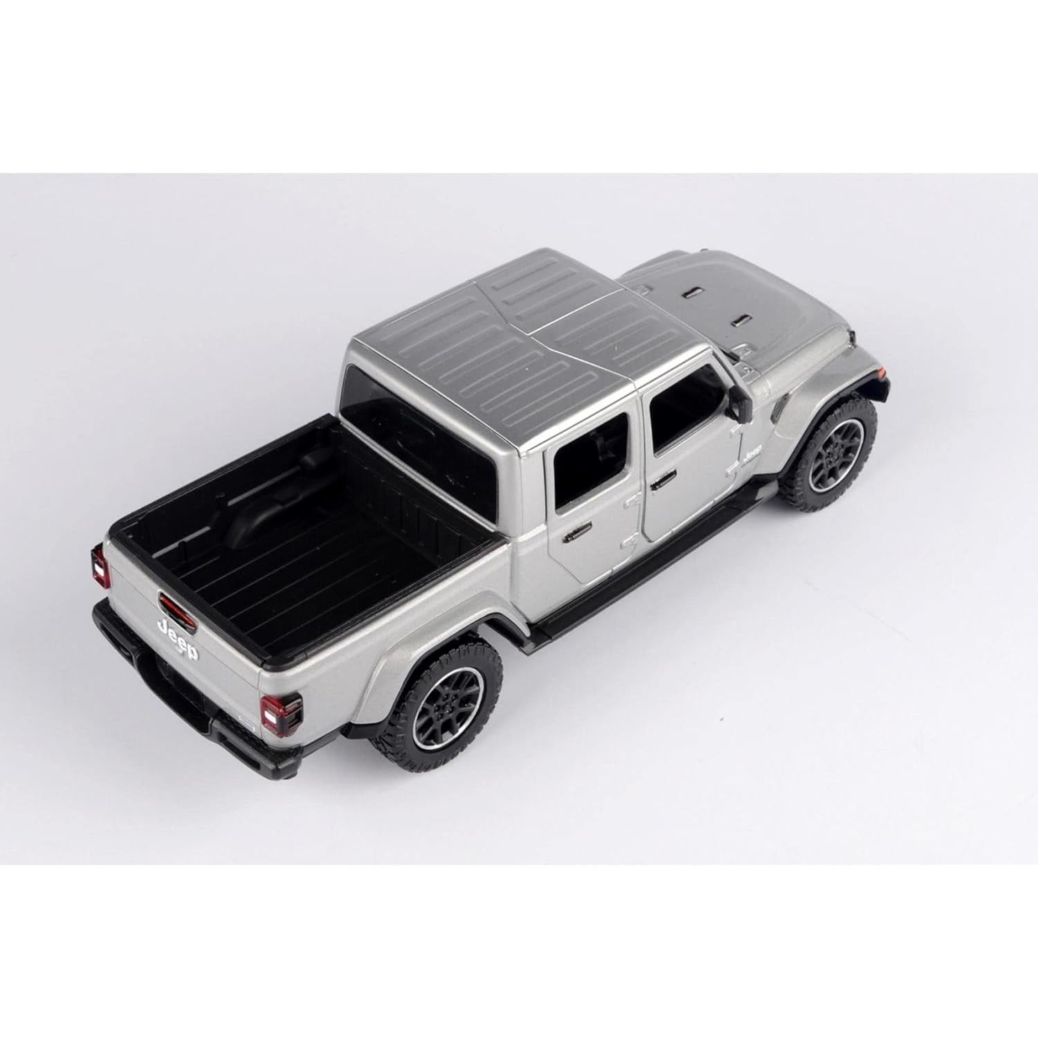 Camioneta Diecast Motormax Gladiador Overland 1:27 Plateada