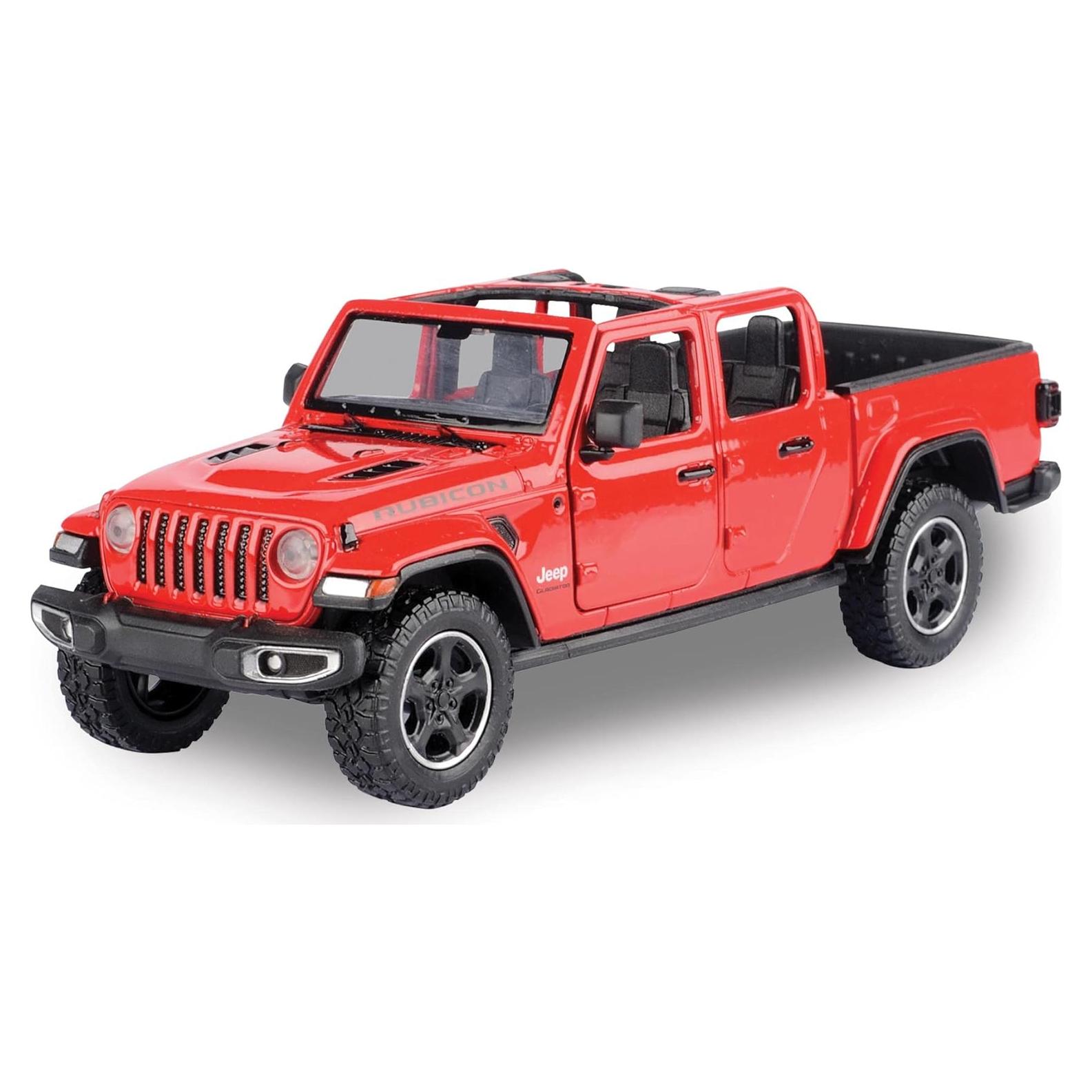 Coche Diecast Motormax Gladiador Rubicon 1:24 Techo Abierto