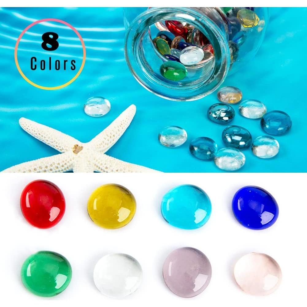 Canicas de Vidrio FUTUREPLUSX 500 PCS 2,27 kg Colores Surtidos