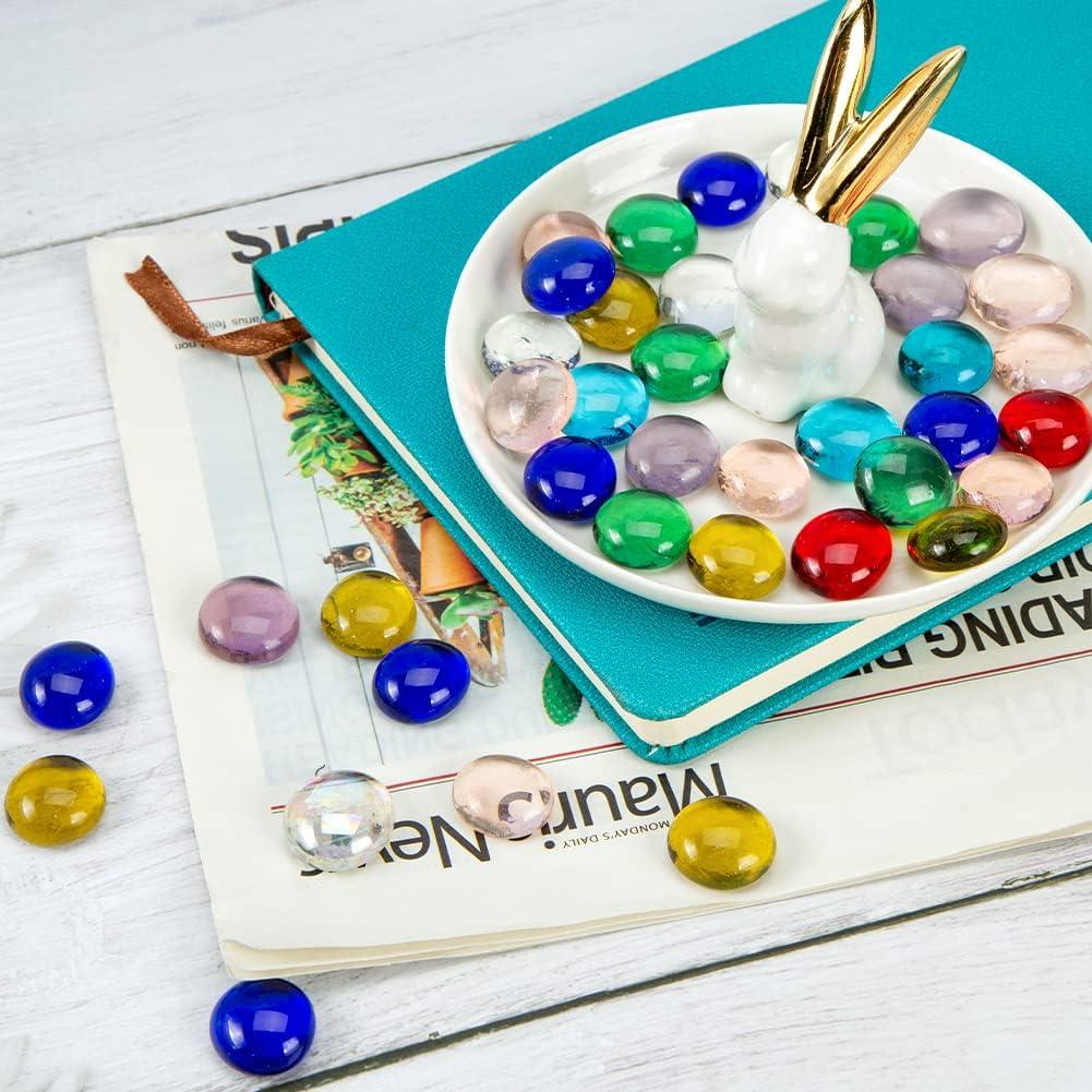 Canicas de Vidrio FUTUREPLUSX 500 PCS 2,27 kg Colores Surtidos