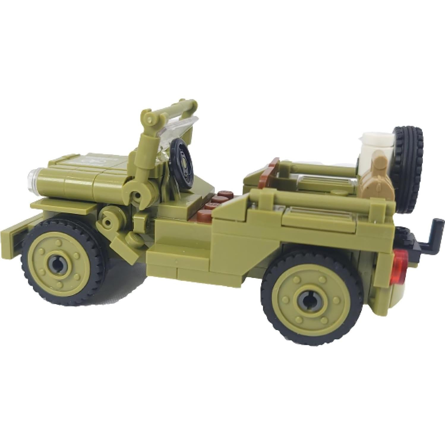 Conjunto de Construcción Militar 4x4 General Jim - Segunda Guerra Mundial