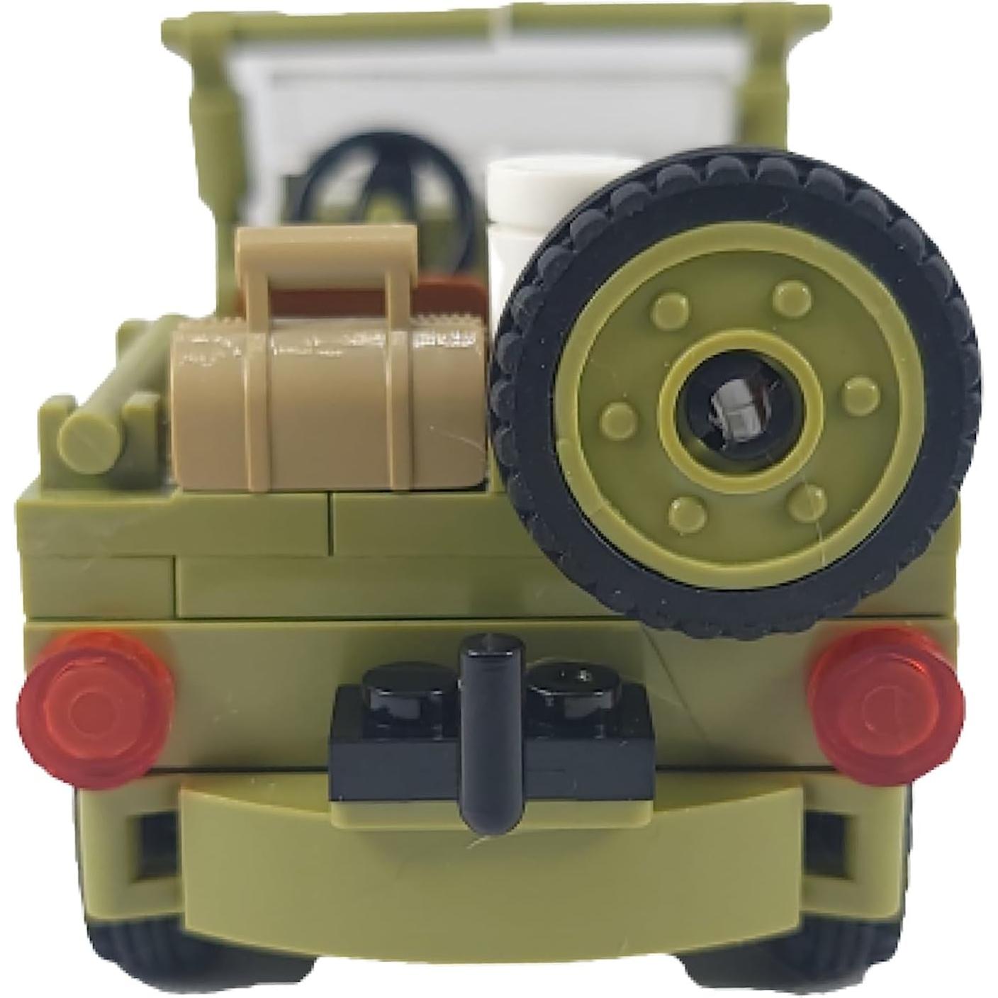 Conjunto de Construcción Militar 4x4 General Jim - Segunda Guerra Mundial