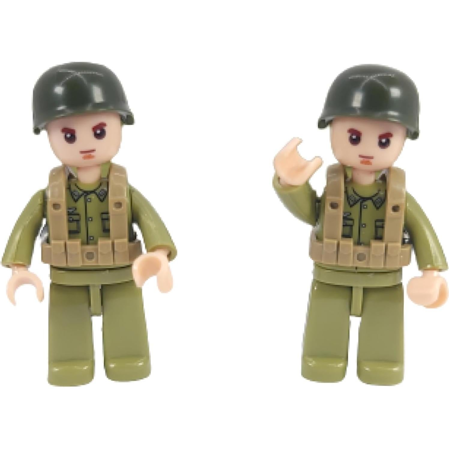 Conjunto de Construcción Militar 4x4 General Jim - Segunda Guerra Mundial