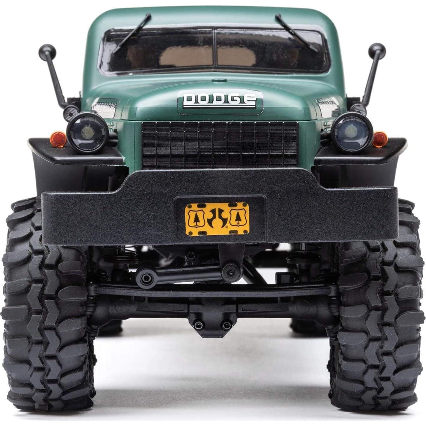 Camión RC Axial SCX24 Dodge Power Wagon 1/24 Verde 4x4 RTR
