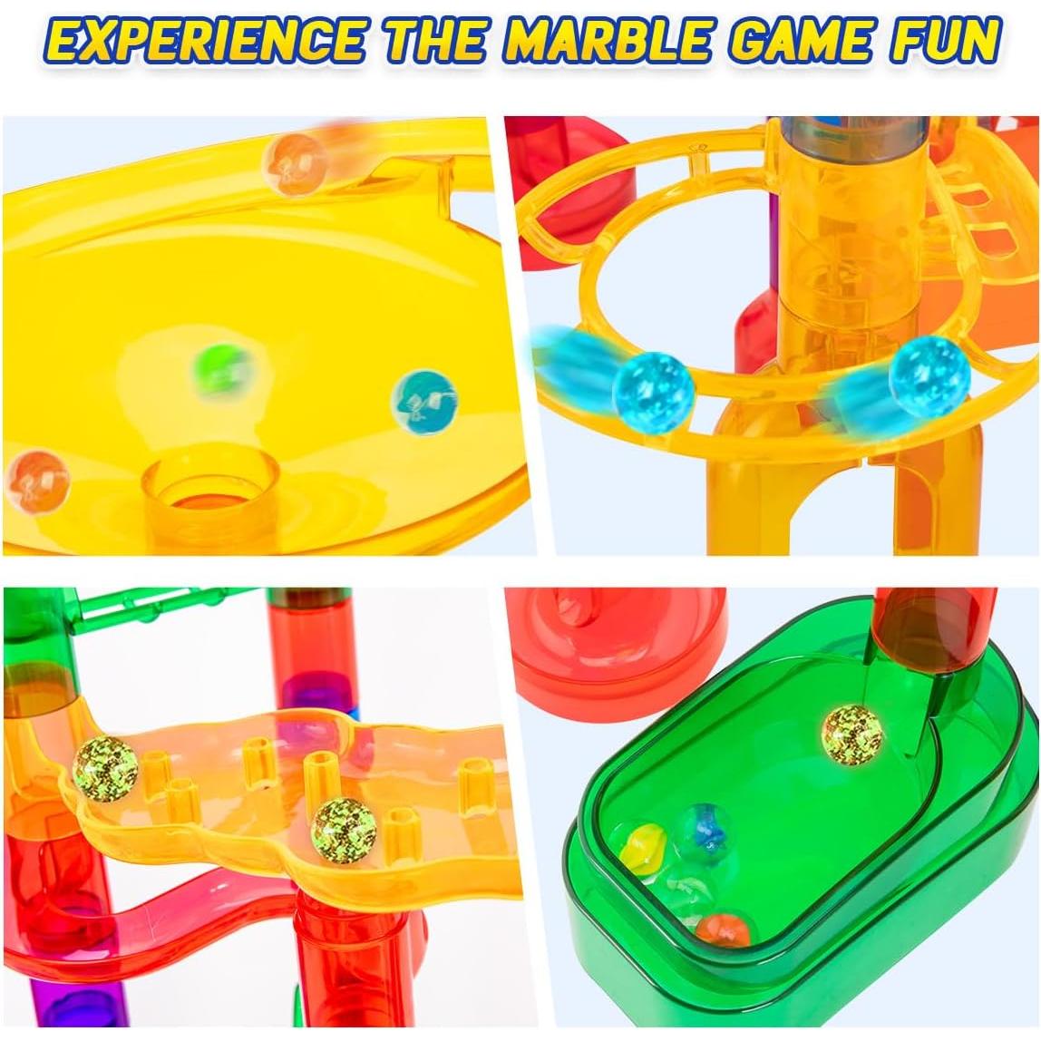 Carrera de Canicas Meland 247pcs con Ascensor Motorizado