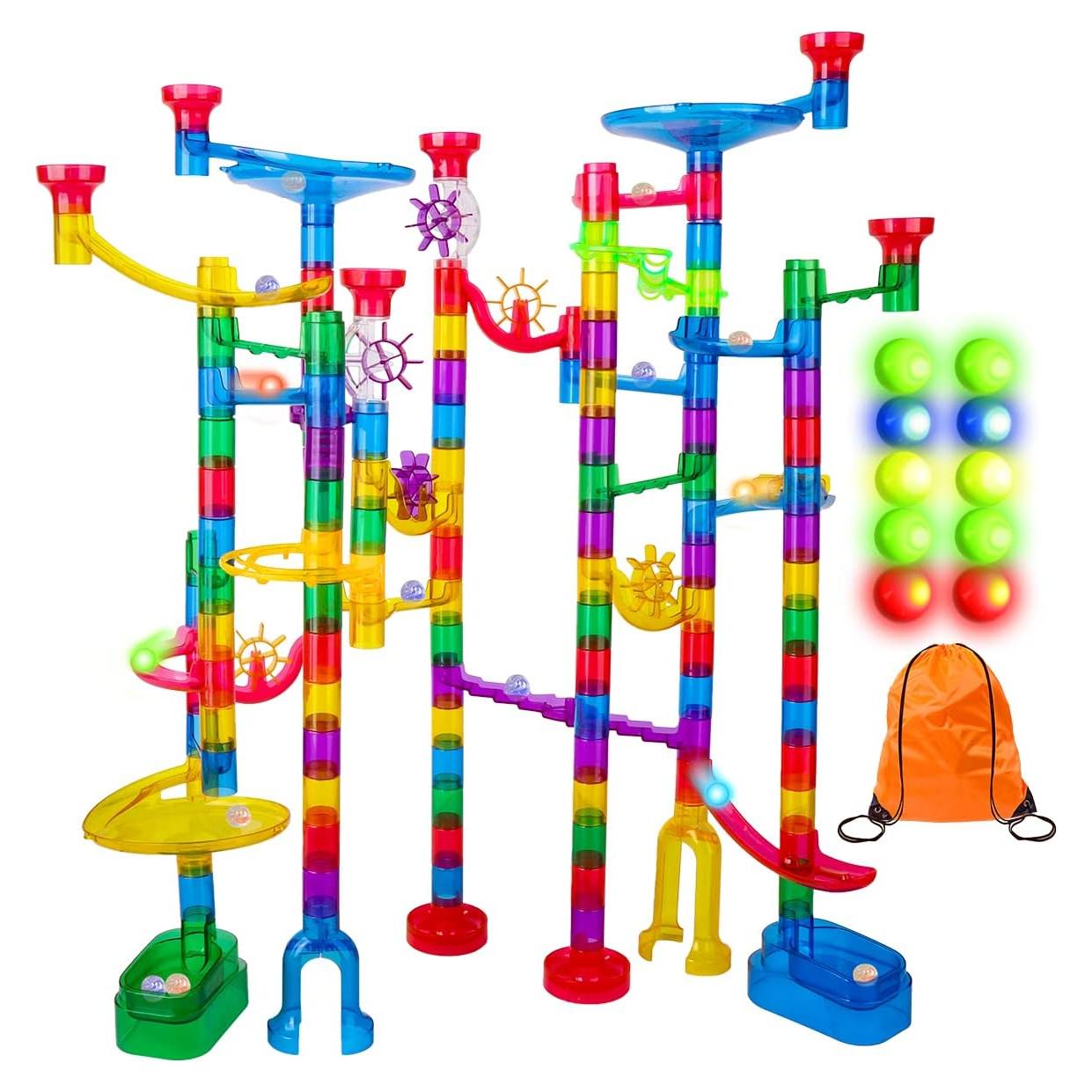 Juego de Pista de Canicas Meland 153 Piezas STEM para Niños