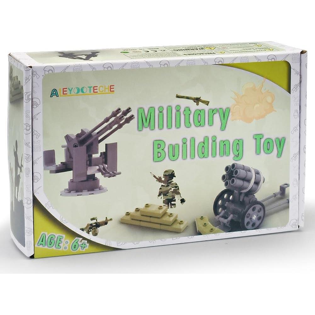 Paquete de Accesorios de Armas Militares ALEYOOTECHE 350+ Piezas