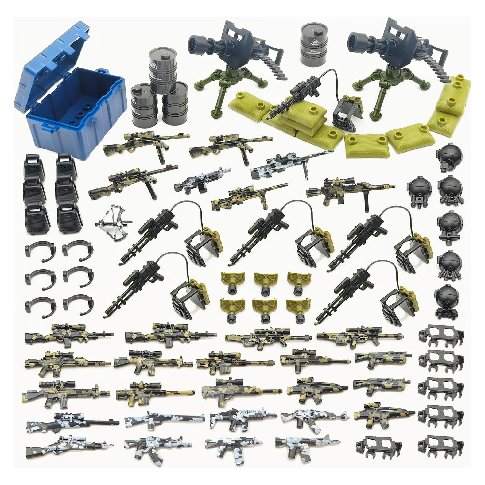 Conjunto de Juguetes Militares Sendhjurf - Armas y Accesorios