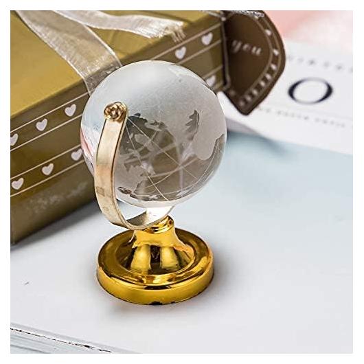 Globo Decorativo AUNMAS Esfera de Cristal 6.5x4cm Oro