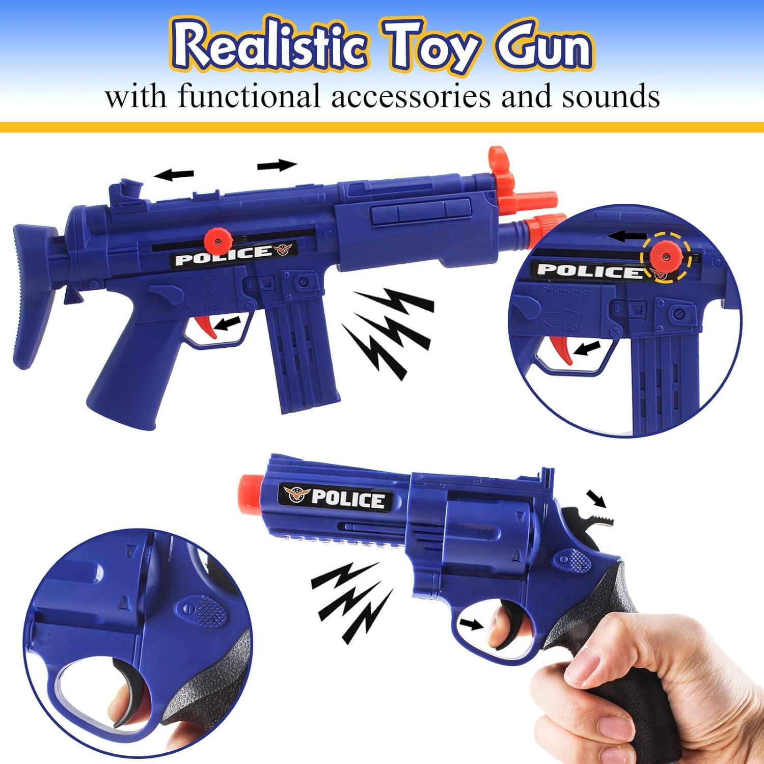 Disfraz de Policía de deAO para Niños con 19 Accesorios