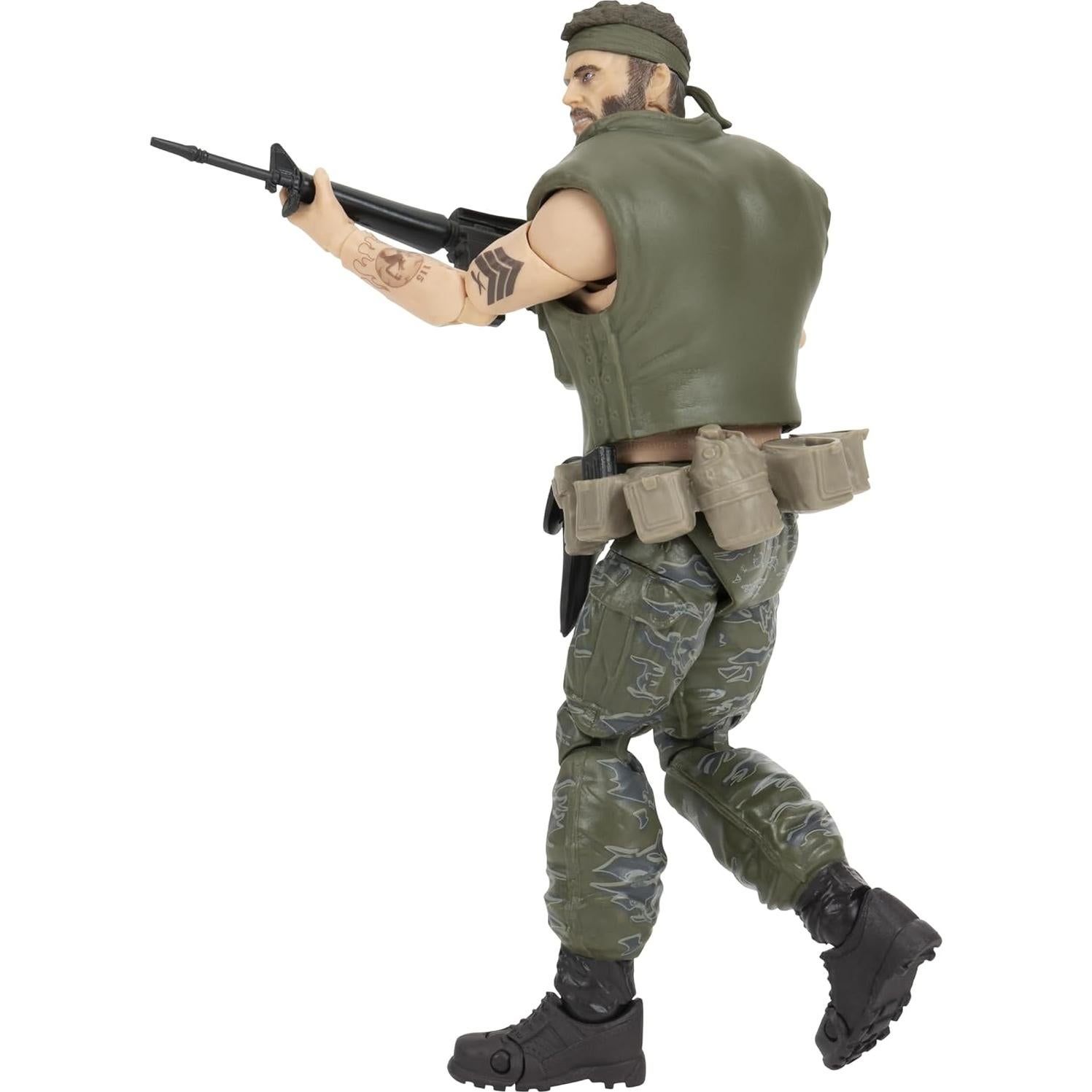 Figura Articulada Call of Duty Frank Woods - 16.51 cm con Accesorios