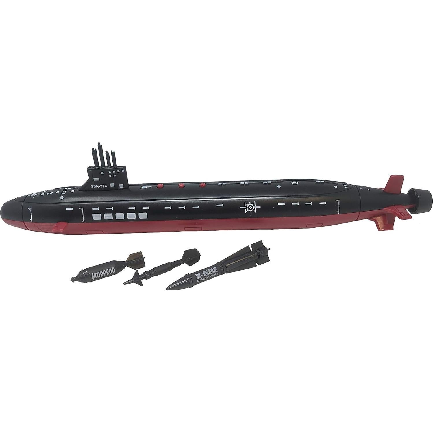Barco Portaaviones Toy Essentials 33" con Submarino y 18 Jets