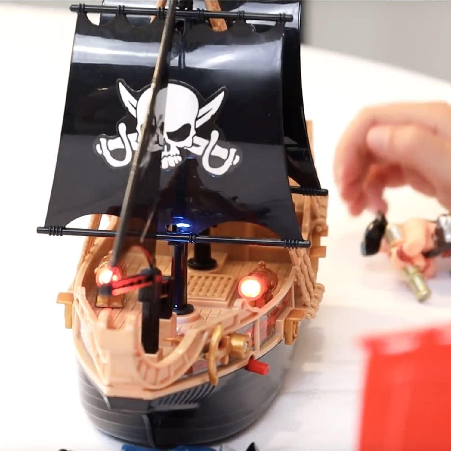 Juguete Barco Pirata Kidplokio con Luces y Sonidos 30.48 cm