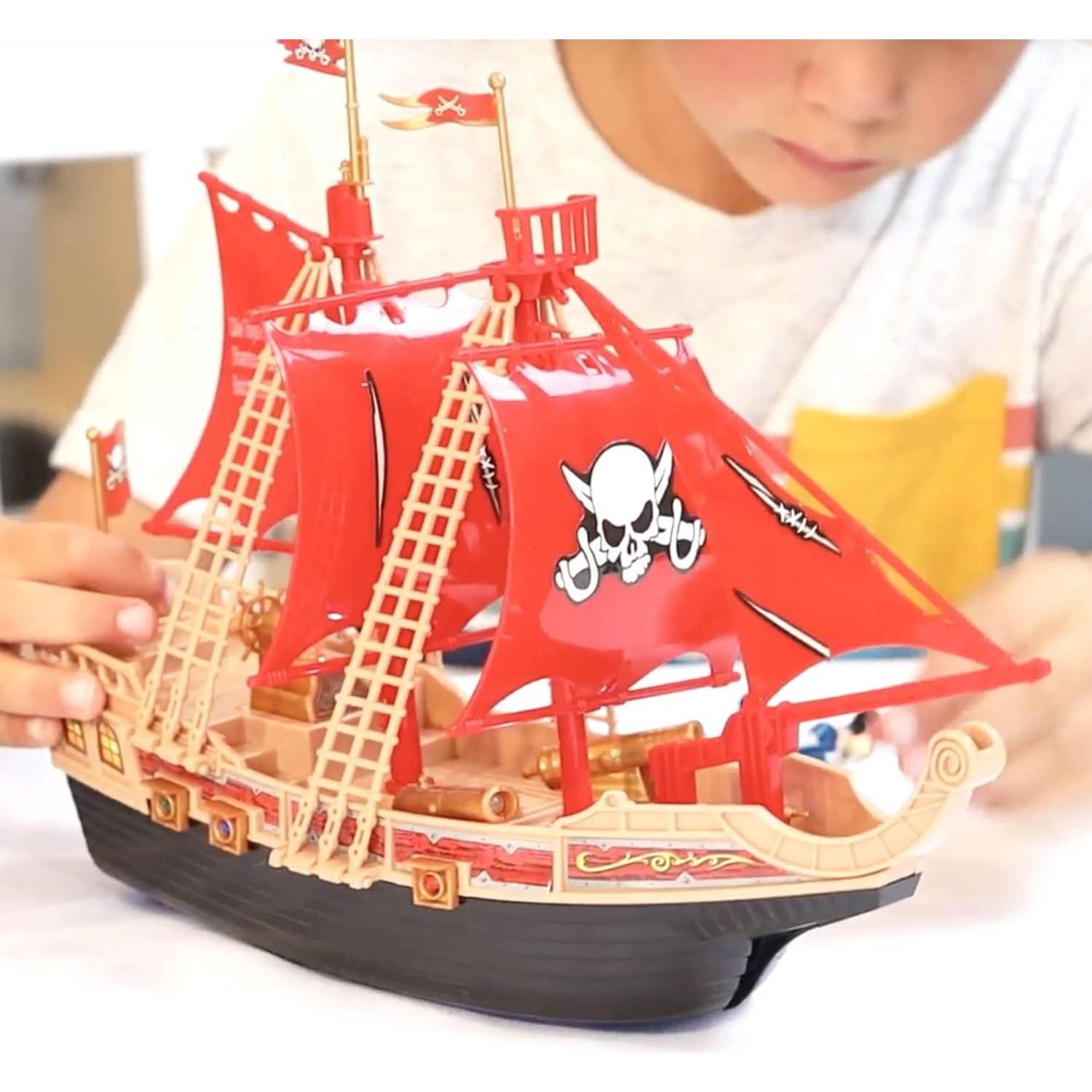 Juguete Barco Pirata Kidplokio con Luces y Sonidos 30.48 cm