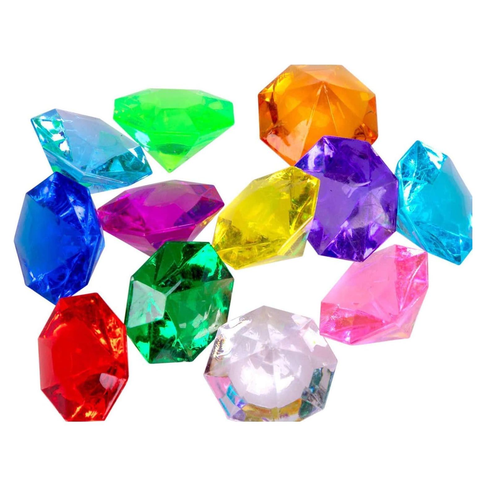 JollyLife 36 Piezas Joyas Acrílicas Multicolores 25 Quilates