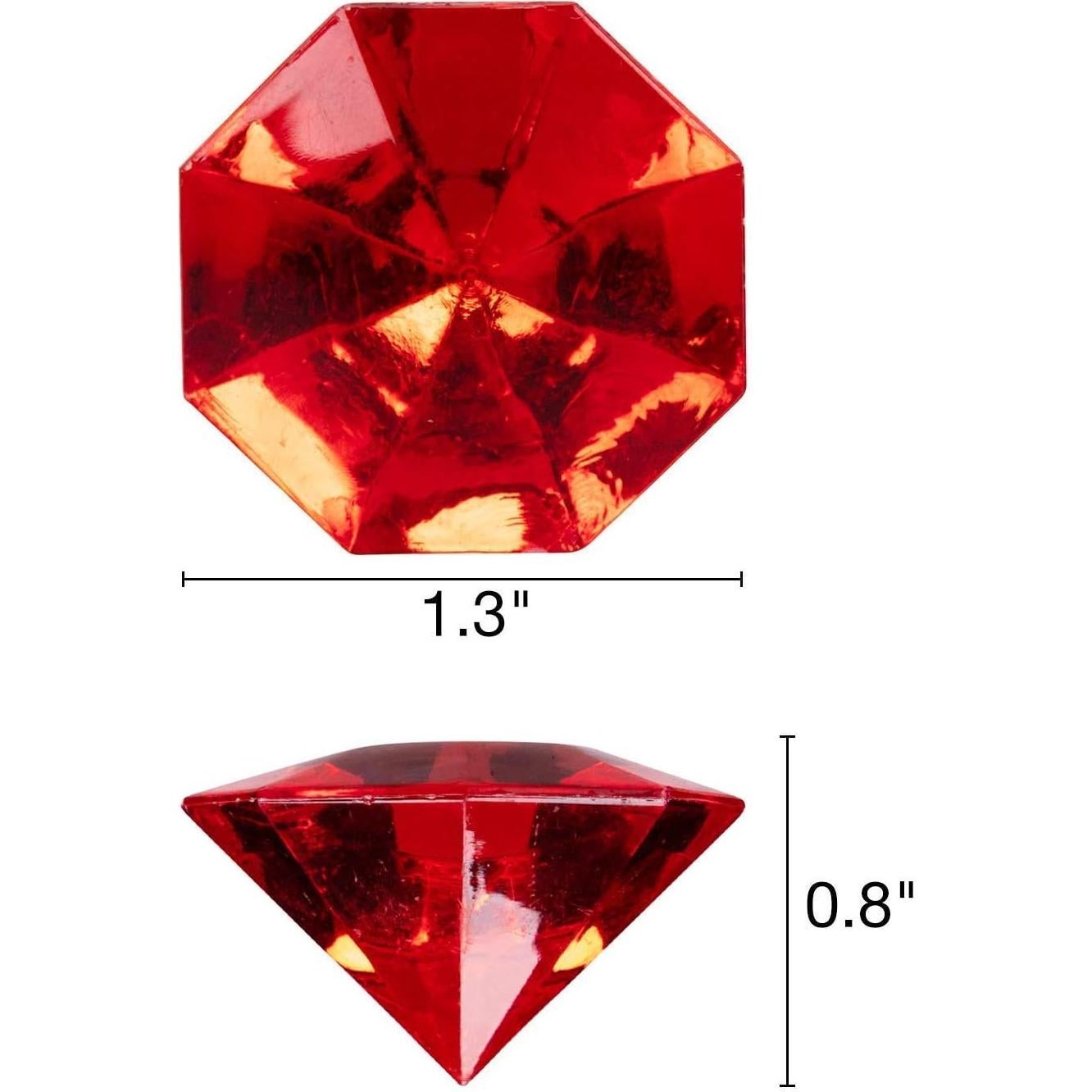 JollyLife 36 Piezas Joyas Acrílicas Multicolores 25 Quilates