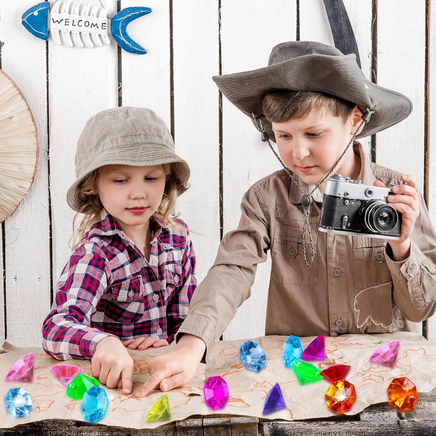 JollyLife 36 Piezas Joyas Acrílicas Multicolores 25 Quilates