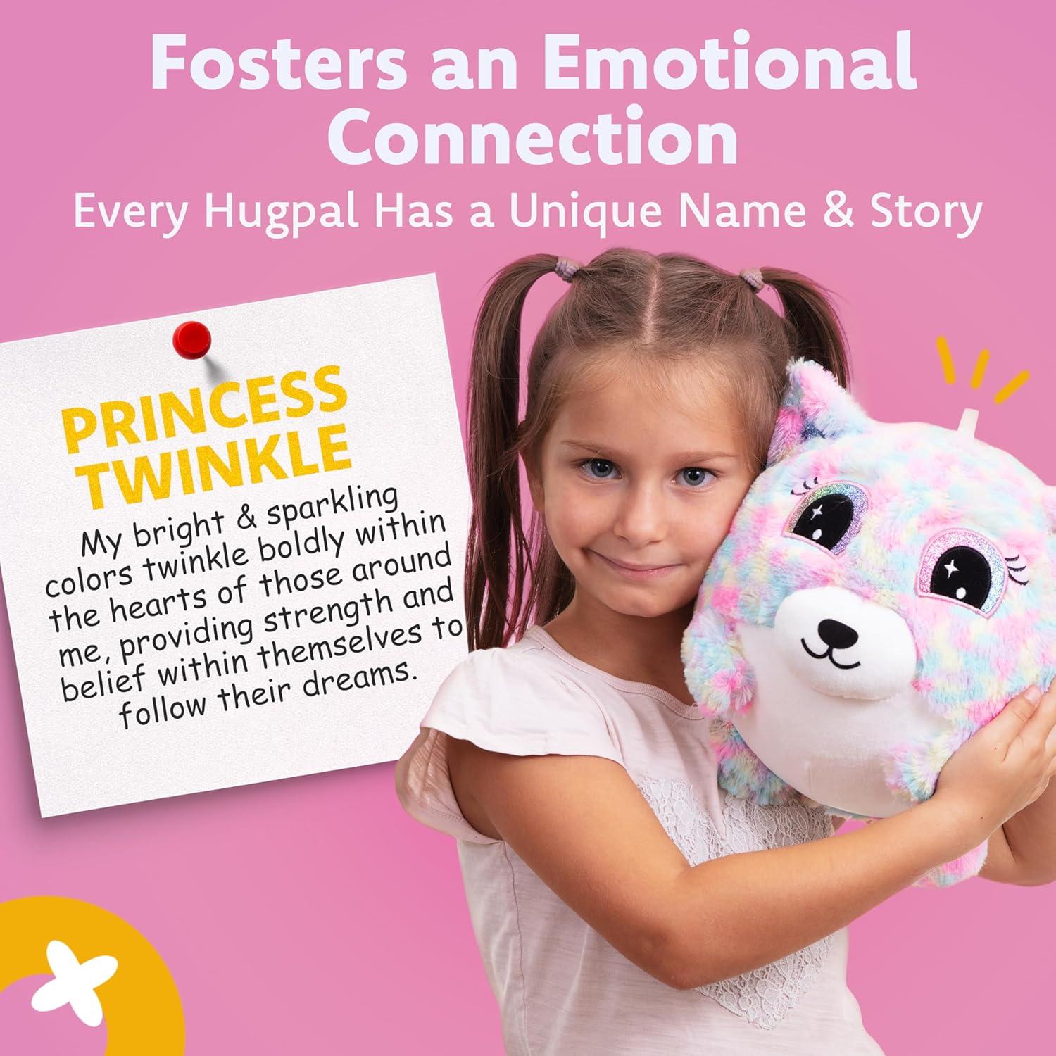 Pelota Bouncy Hugpal Princesa Brillante 22,86 cm