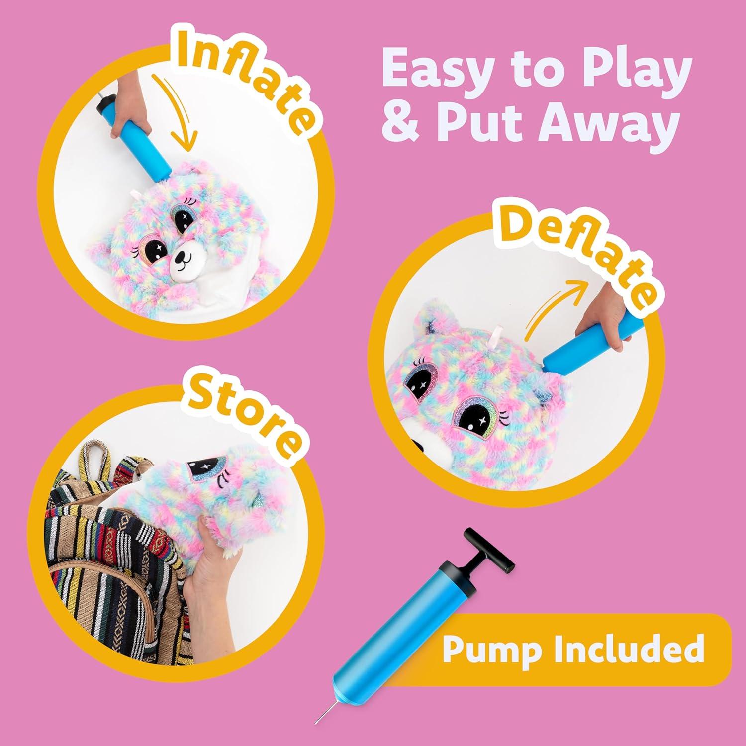 Pelota Bouncy Hugpal Princesa Brillante 22,86 cm