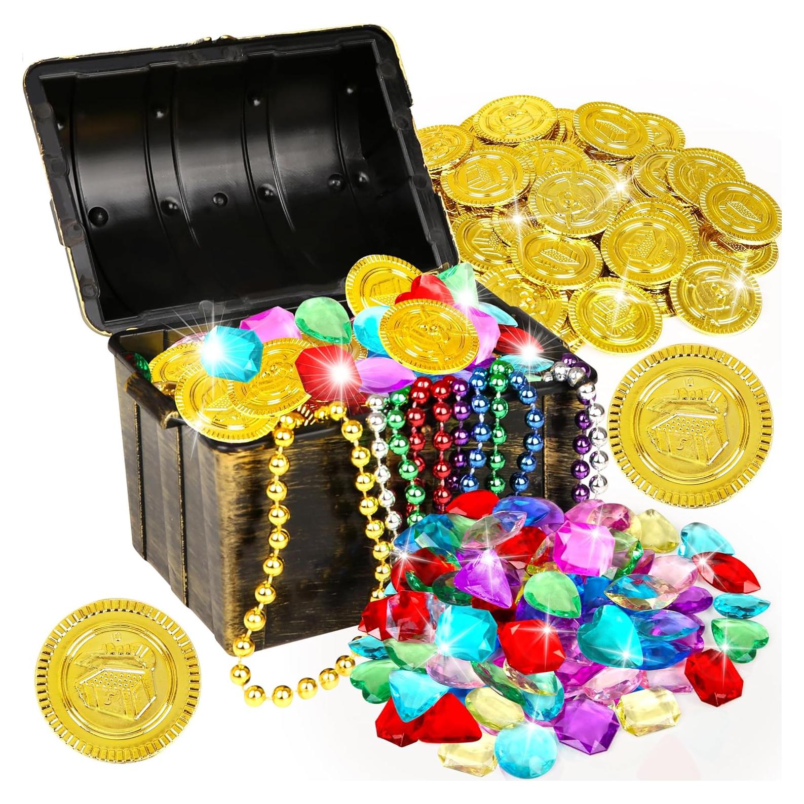 121 Juguetes de Buceo para Piscina Cosrea Cofre Pirata