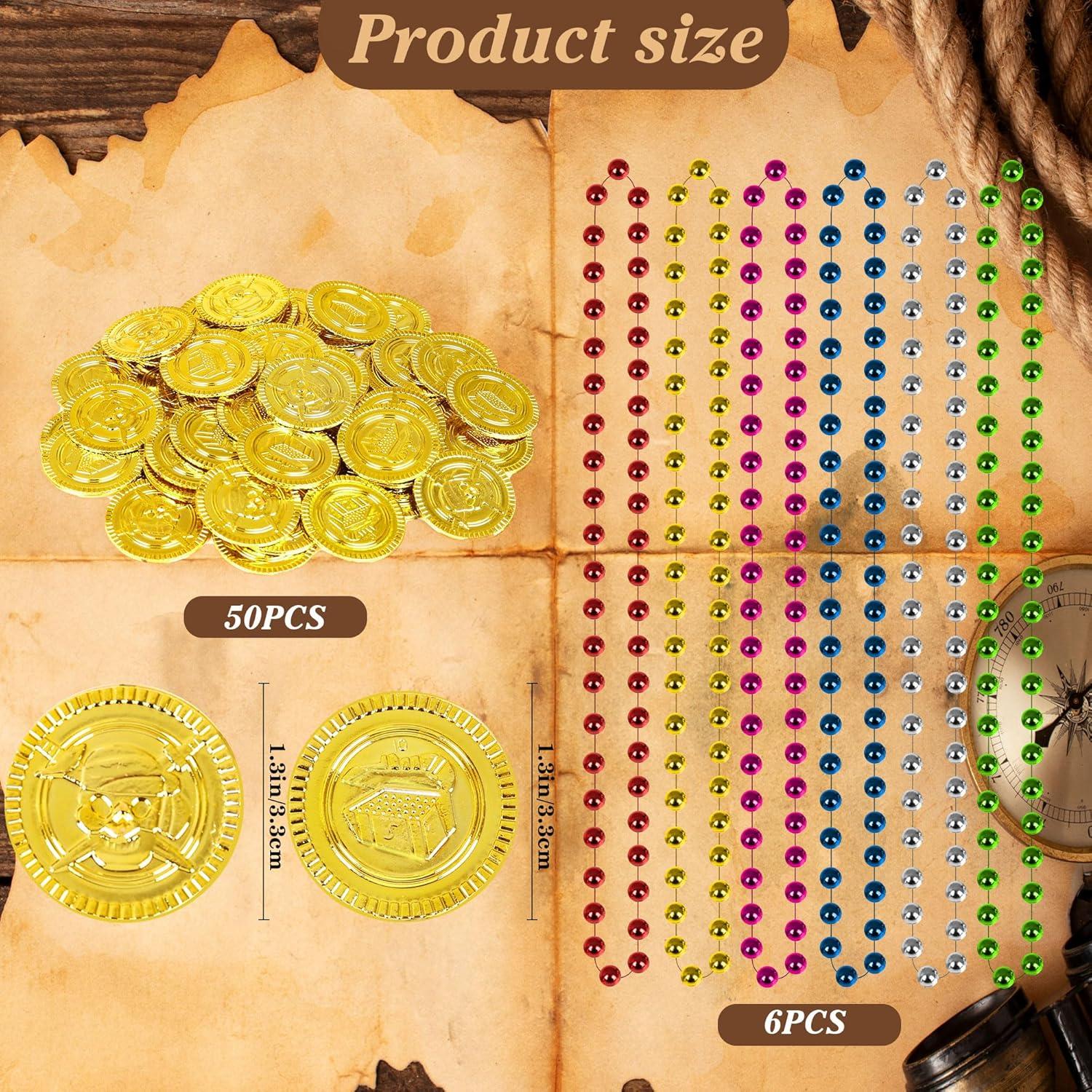 121 Juguetes de Buceo para Piscina Cosrea Cofre Pirata