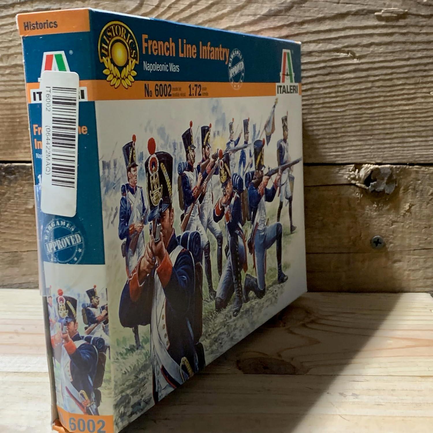 Kit de Modelo Italeri 6002 Infantería de Línea Francesa 1:72