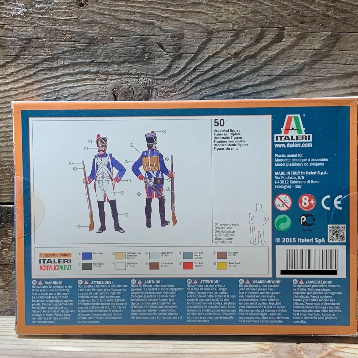 Kit de Modelo Italeri 6002 Infantería de Línea Francesa 1:72