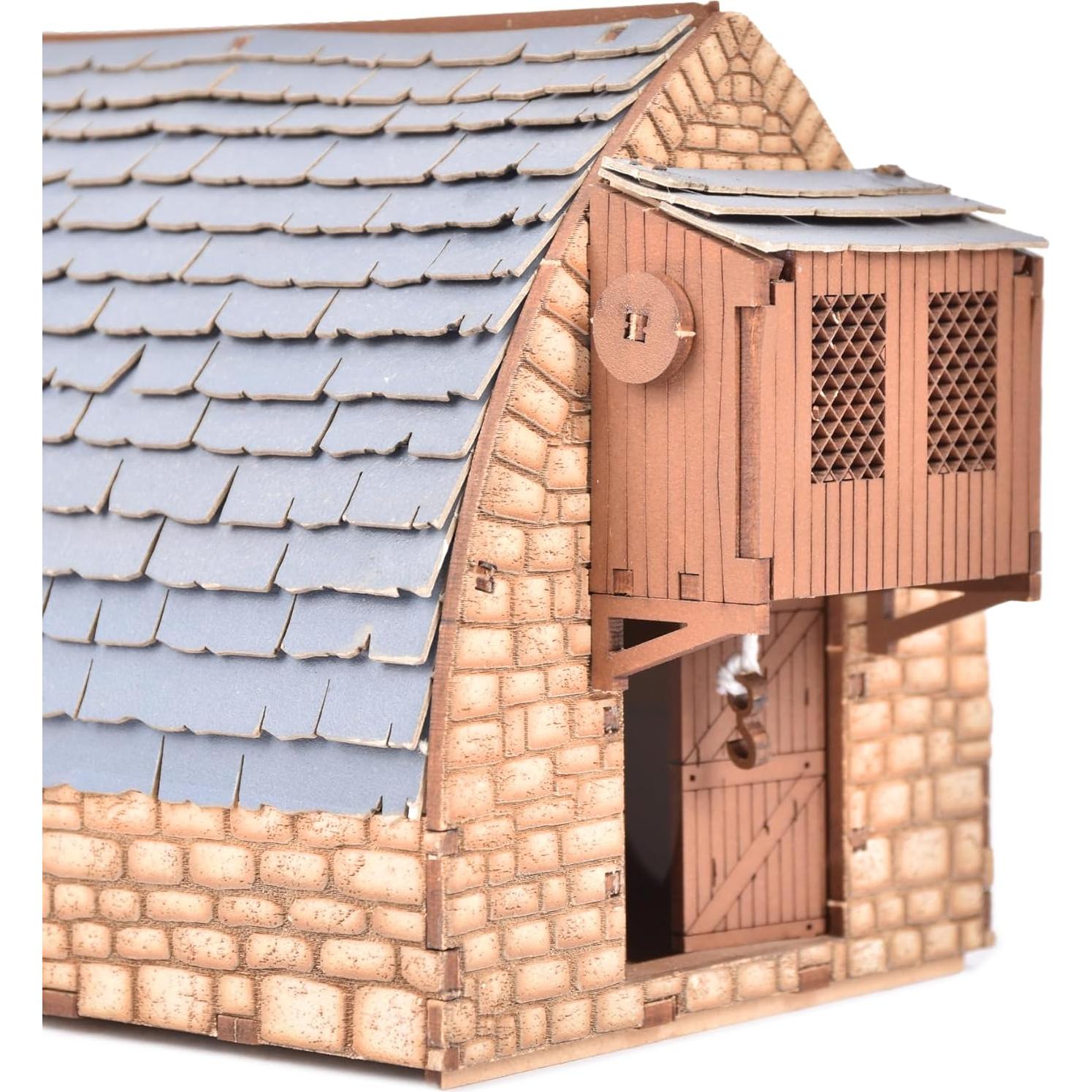 Kit de Construcción DIY Granero Medieval YO LO CONSTRUÍ 3.29kg