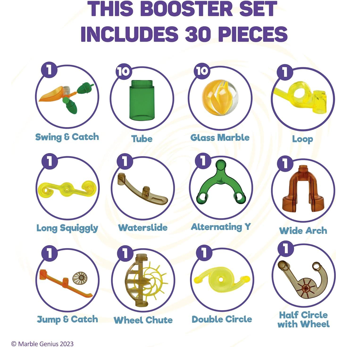 Conjunto de Refuerzo Marble Genius DINO_02 - 30 Piezas