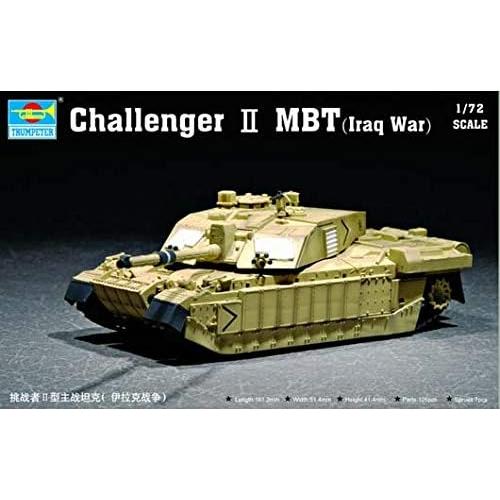 Kit de Modelo Tanque Challenger II 1:72 Trumpeter