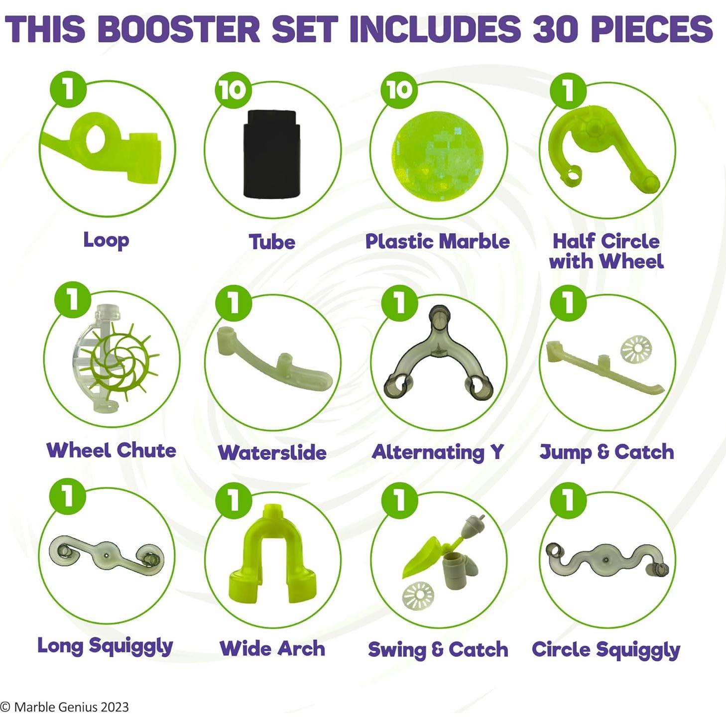 Conjunto de Canicas Marble Genius SPACE_02 - 30 Piezas